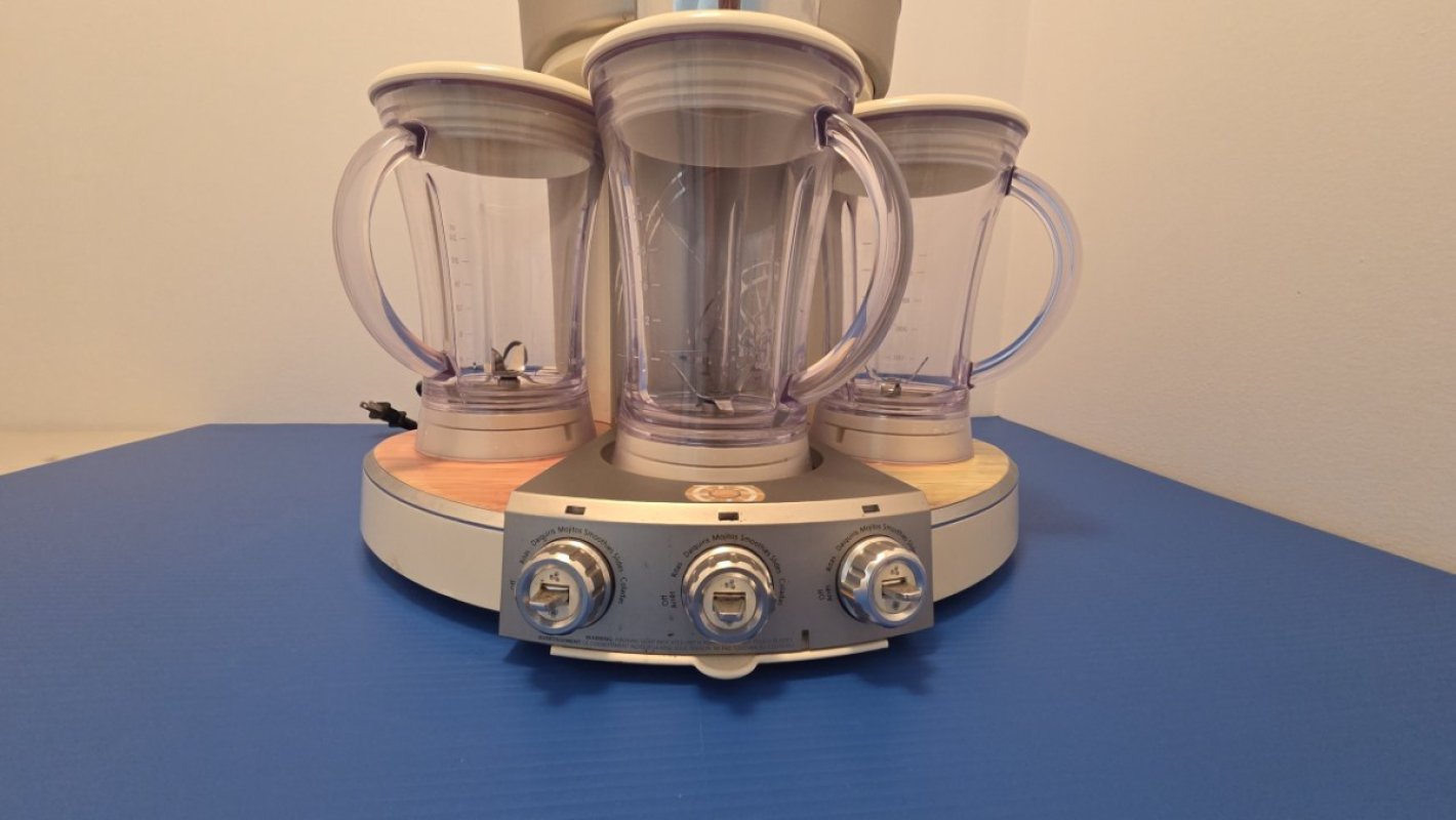 Margaritaville Tahiti Frozen Concoction Maker - Margarita, Daiquiri, Colada & Smoothie Cocktail Blender, Makes Three 24 oz Batches, 72 oz Capacity