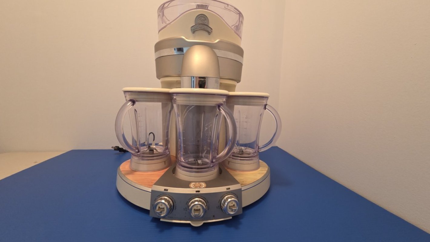 Margaritaville Tahiti Frozen Concoction Maker - Margarita, Daiquiri, Colada & Smoothie Cocktail Blender, Makes Three 24 oz Batches, 72 oz Capacity
