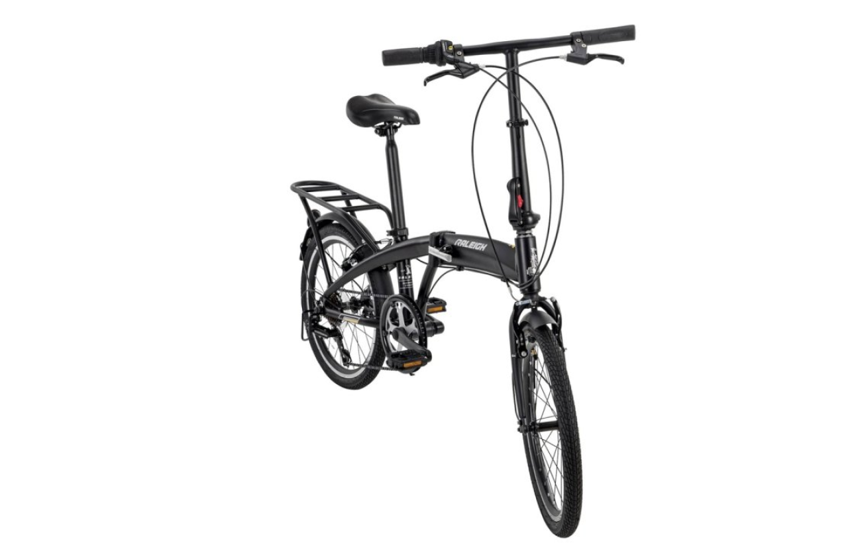 Raleigh Flex Folding Bike 20-in Black